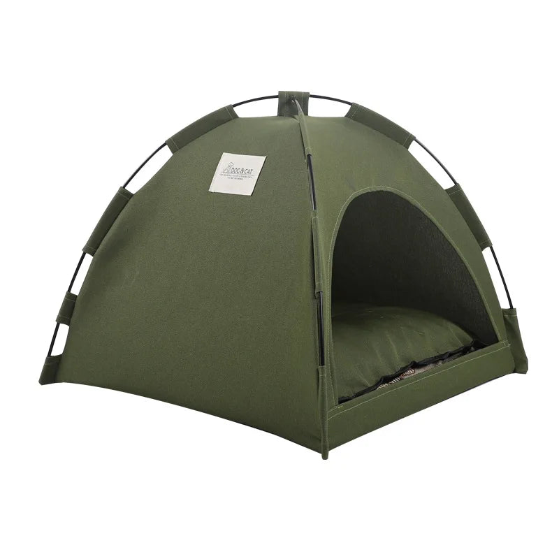 Lit tente pour chat en toile Oxford — semi-fermé, 3 tailles, 7 coloris – photo 11