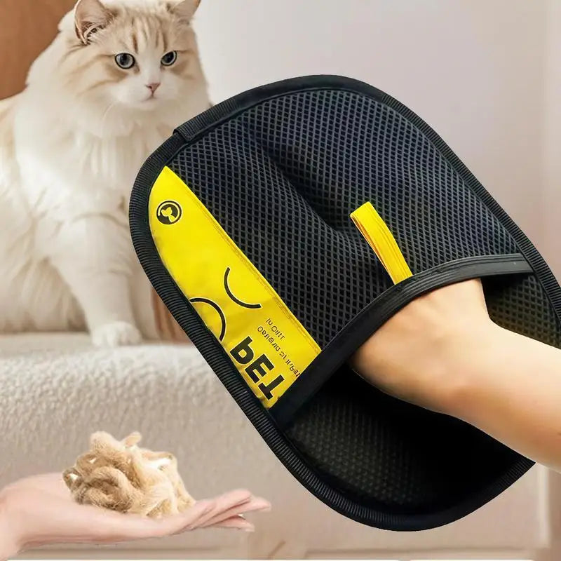 Gant anti-poils pour chat — rouleau 2 en 1 réutilisable – photo 2