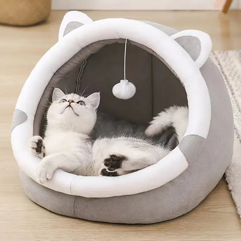 Lit-tente auto-chauffant pour chat — chaud sans électricité – photo 2