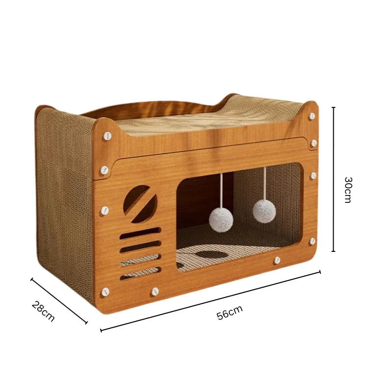 Griffoir pour chat 2 en 1 vertical et horizontal — 5 coloris – photo 8