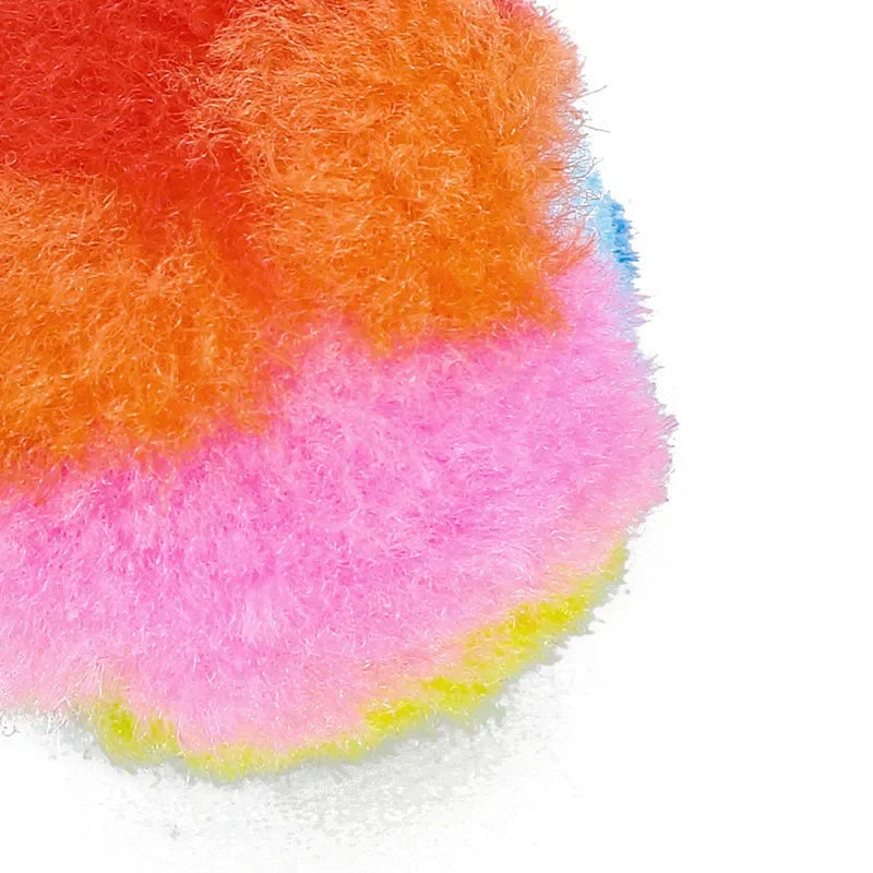 Balles en peluche pour chat — lot de 20 couleurs assorties – photo 6
