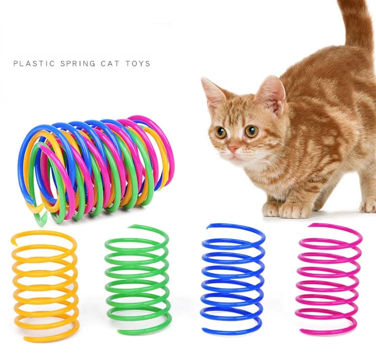 Ressorts pour chat colorés en spirale — lot de 4, 8, 16 ou 20 – photo 5