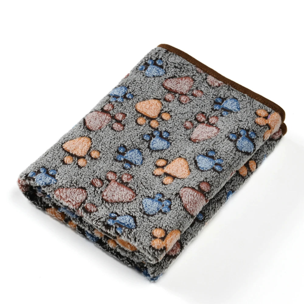 Couverture pour chat en polaire motif pattes — XS à L, 5 coloris – photo 6