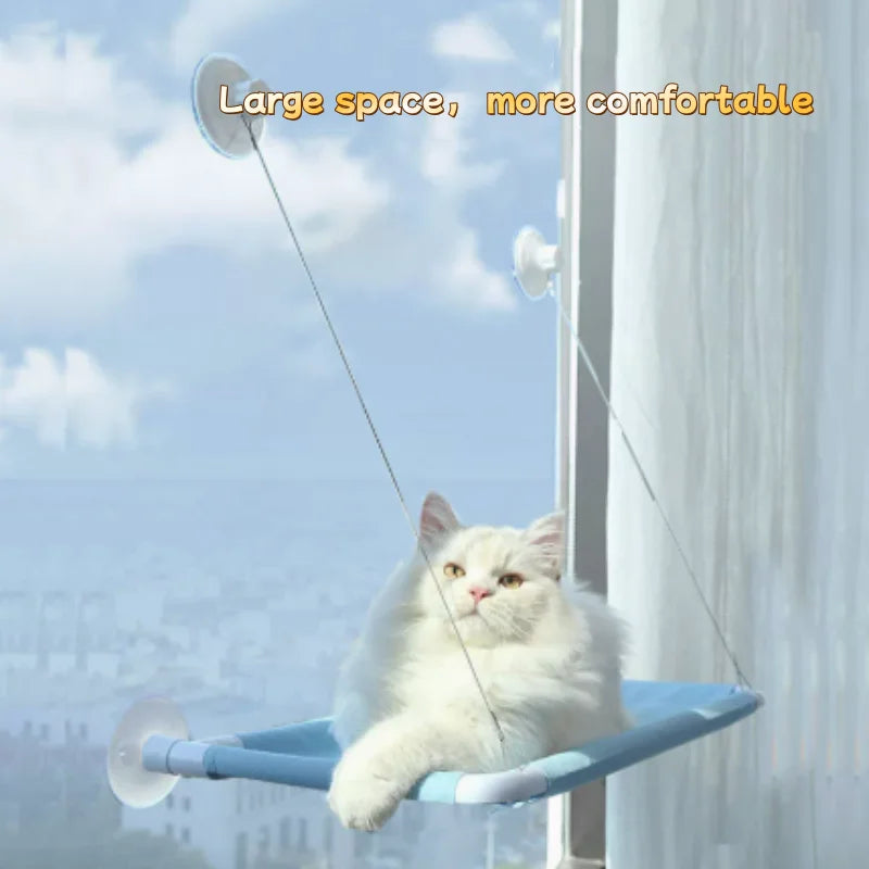 Hamac pour chat à fixer à la fenêtre avec mur d'escalade — 20 kg – photo 6