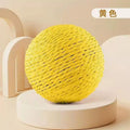 Balle en sisal pour chat — jouet sonore de 6, 7 ou 8 cm – photo 10
