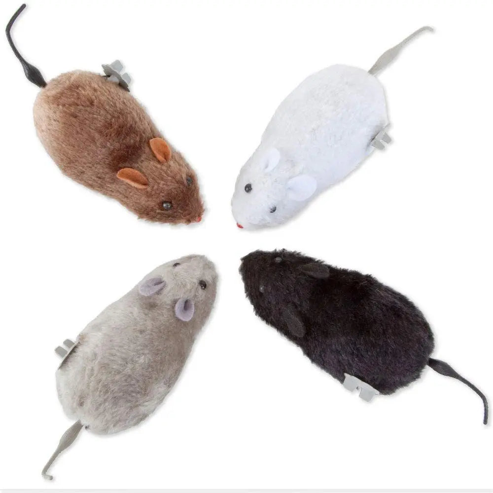 Souris en peluche réaliste pour chat — avec queue, expédiée de France – photo 3