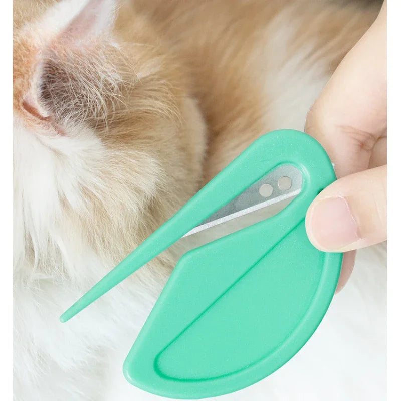Peigne démêlant pour chat — retire nœuds et poils de mue – photo 3