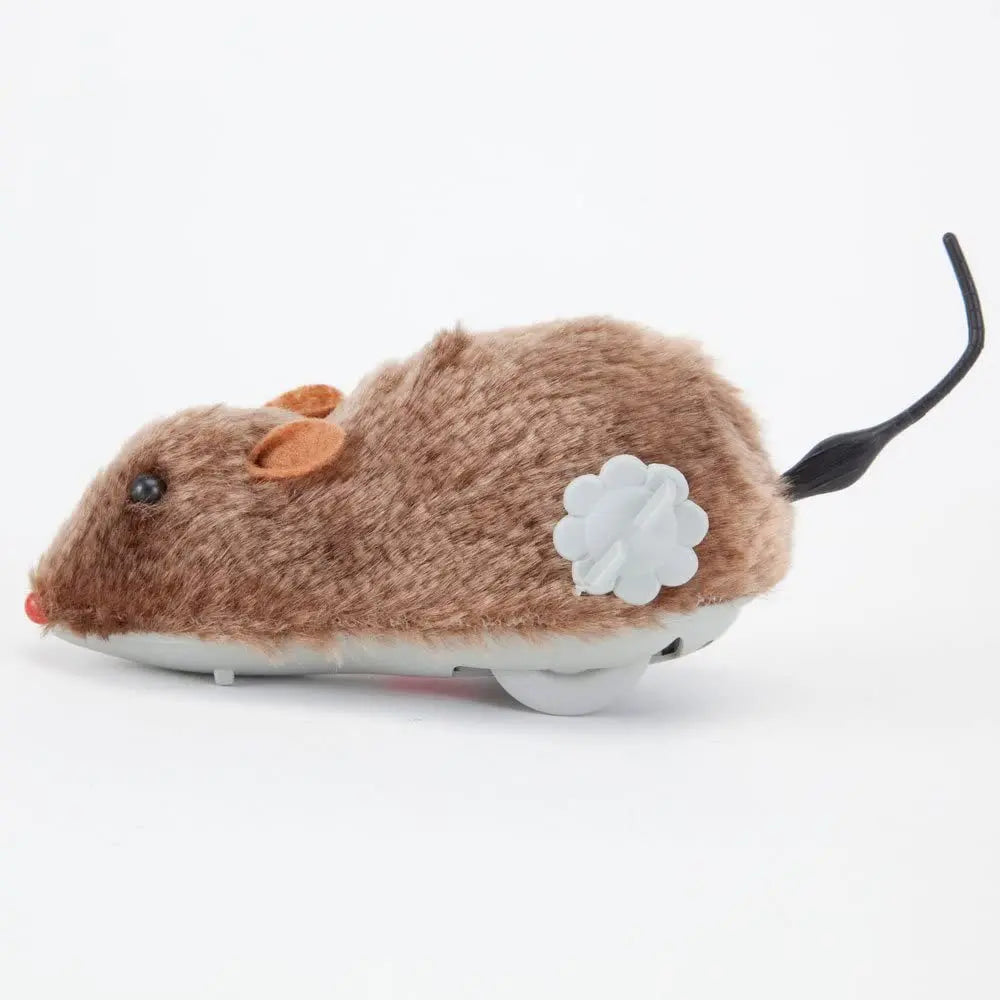Souris en peluche réaliste pour chat — avec queue, expédiée de France – photo 4