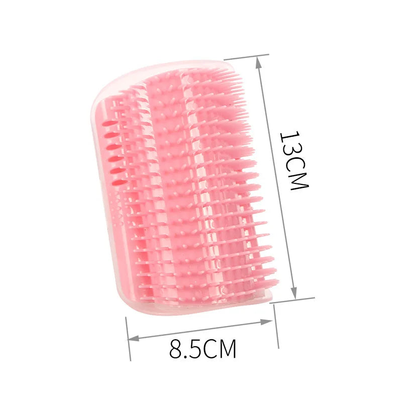 Brosse d'angle pour chat — brosse de massage murale amovible – photo 7
