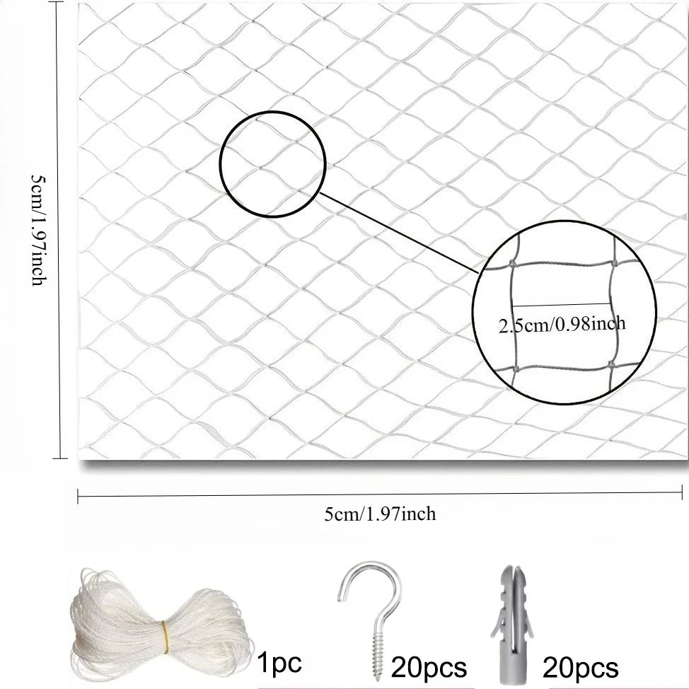 Filet de protection transparent pour chat — balcon et escalier – photo 11