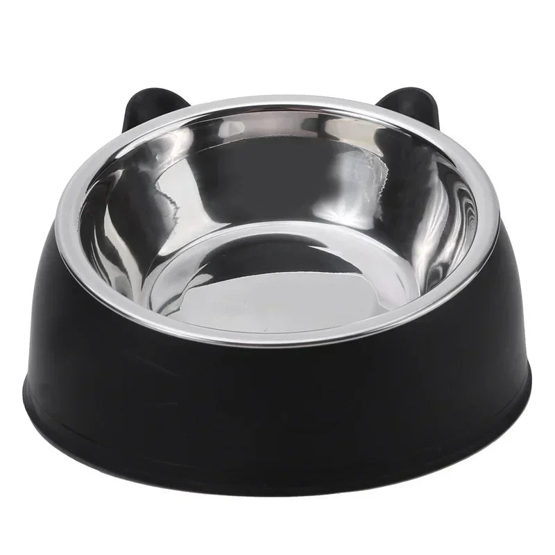 Gamelle double pour chat en inox inclinée à 15° — 400 ml – photo 8