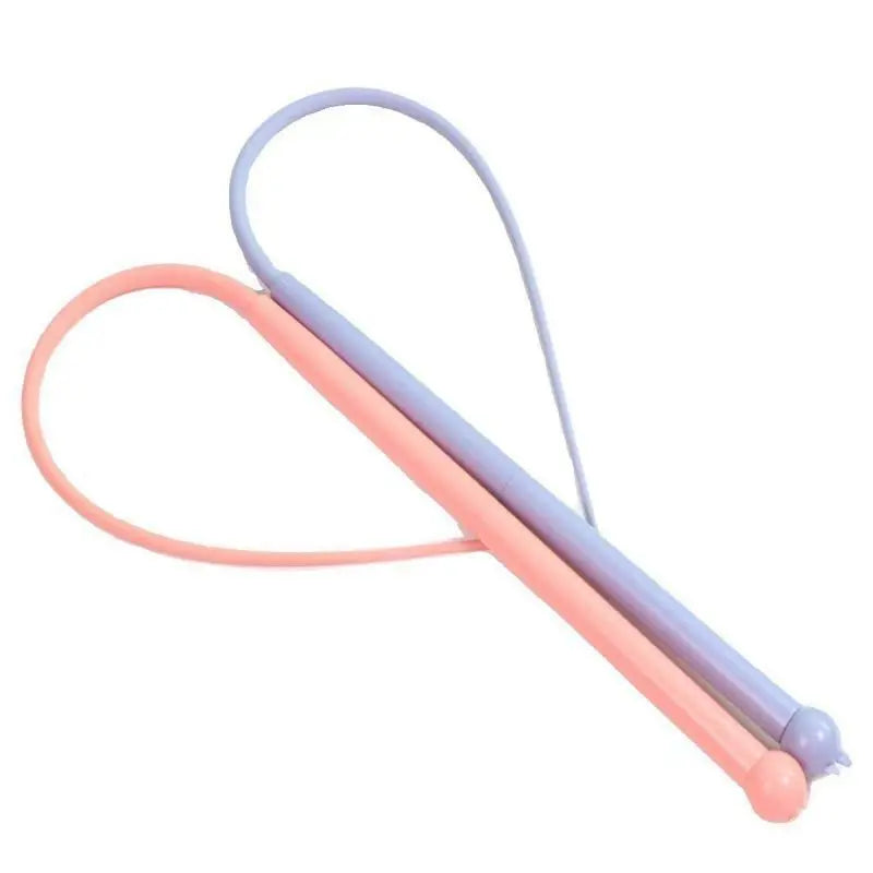Canne pour chat à queue de souris en silicone — rose ou bleue – photo 5