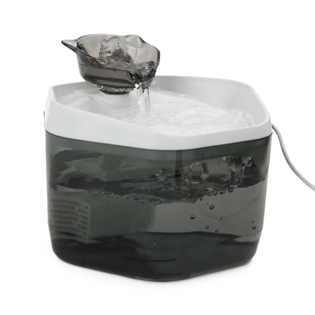Fontaine à eau pour chat 1,2 L USB — gris, blanc ou bleu – photo 7
