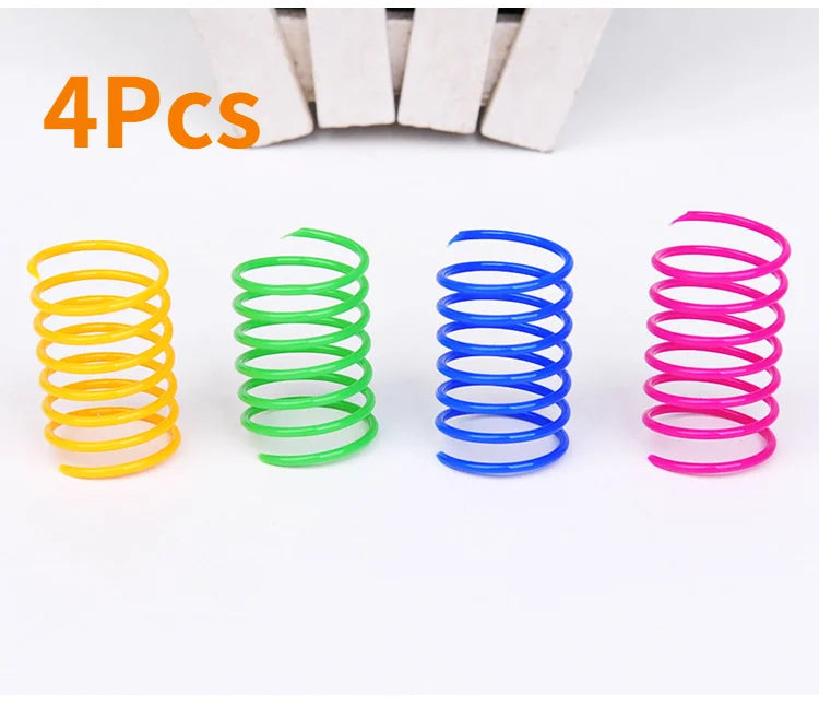 Ressorts pour chat colorés en spirale — lot de 4, 8, 16 ou 20 – photo 8