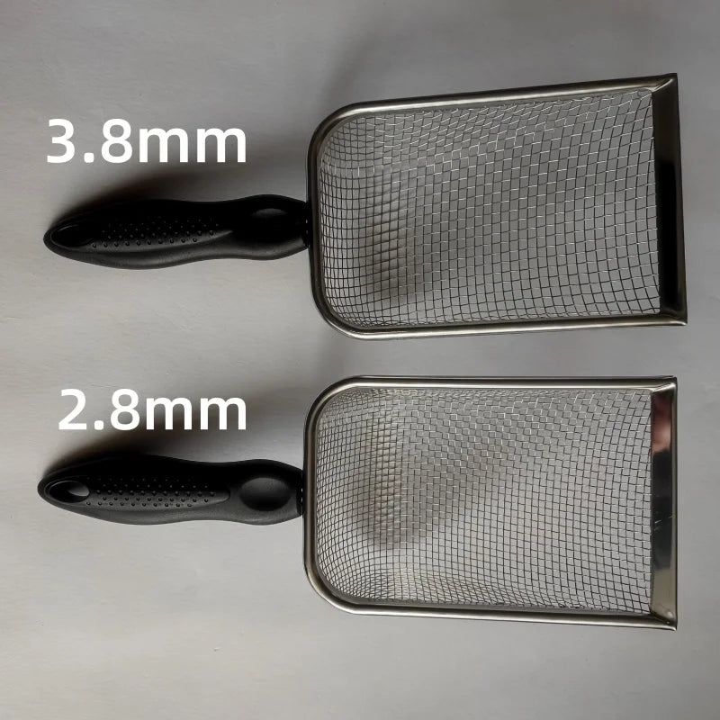 Pelle à litière pour chat en inox à mailles fines — de 2 à 5 mm – photo 9
