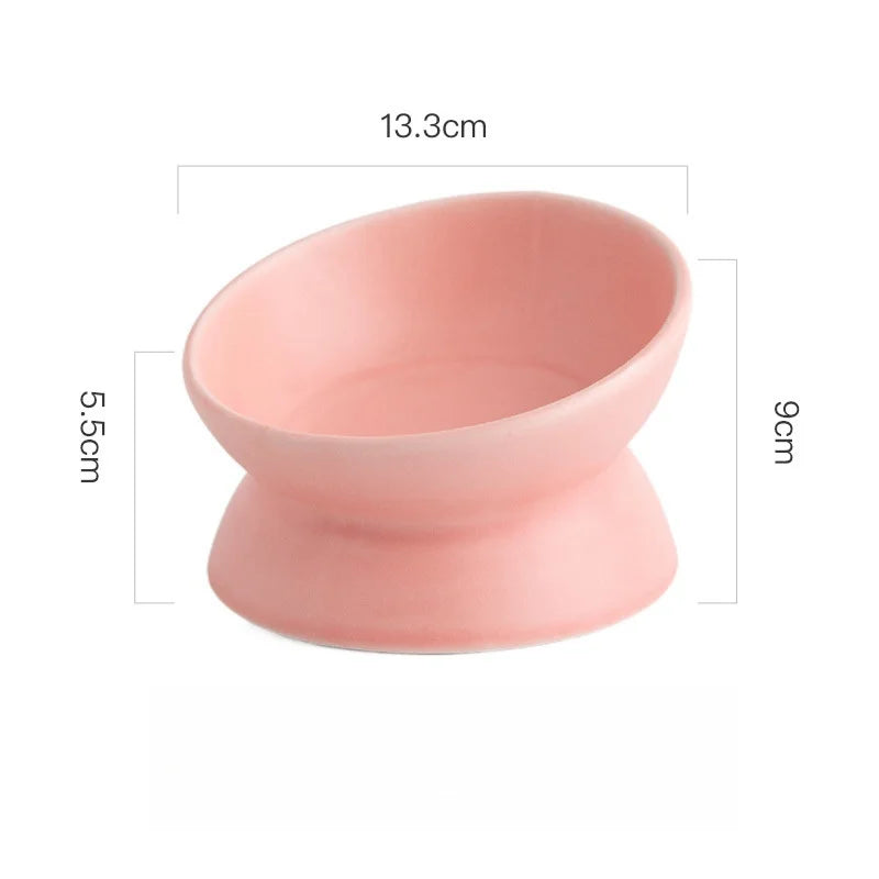 Gamelle surélevée pour chat en céramique inclinée à 15° — 6 coloris – photo 10