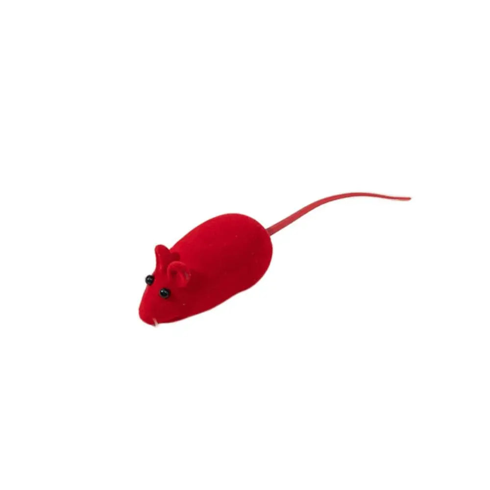 Souris sonore pour chat en caoutchouc — jouet souris, 6 coloris – photo 12