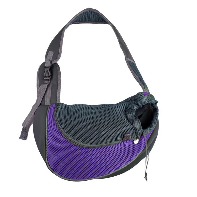 Sac de transport pour chat en bandoulière — maille respirante – photo 9