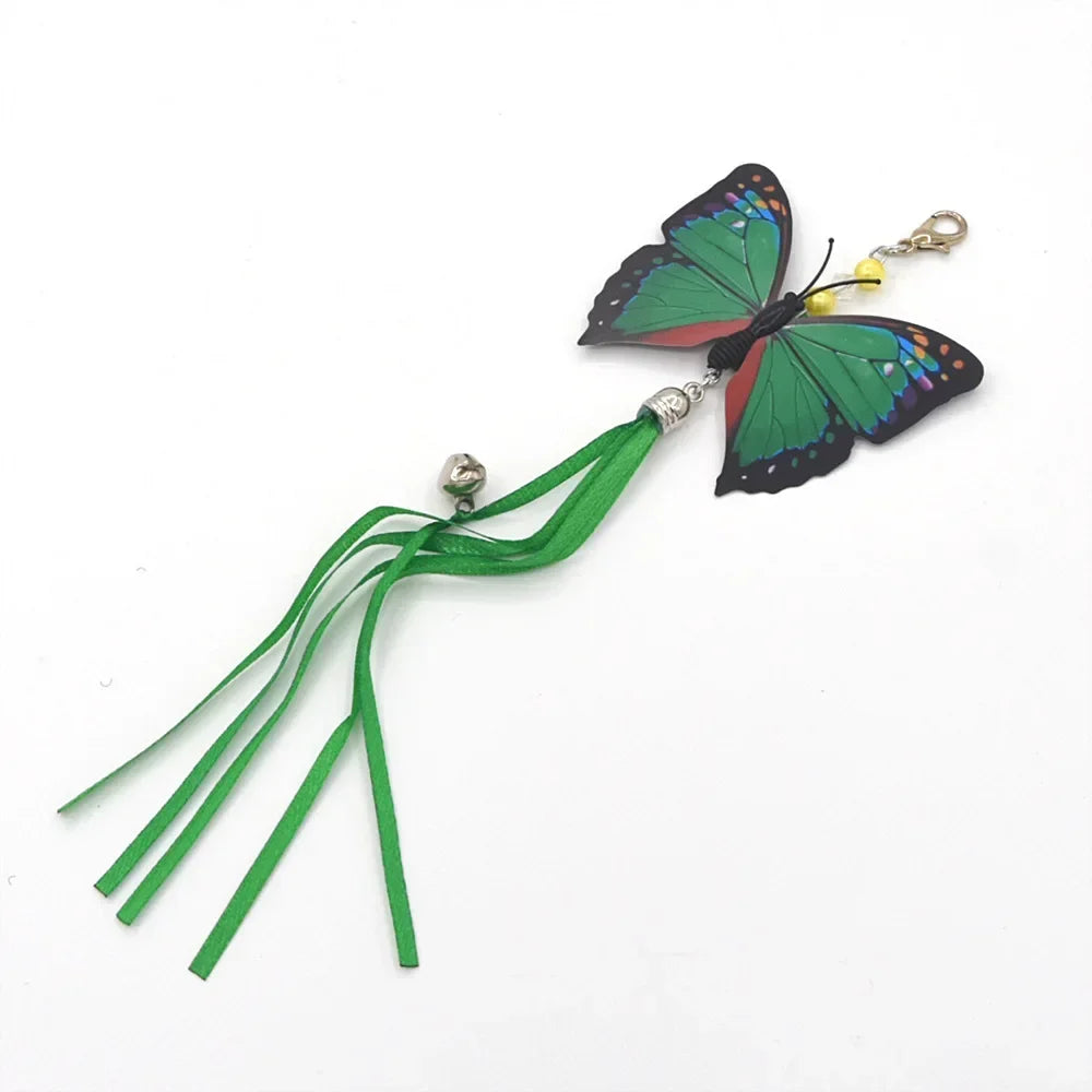 Recharges pour canne à chat — plumes, oiseaux, vers à grelot, balles – photo 21