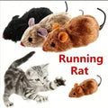 Souris en peluche réaliste pour chat — avec queue, expédiée de France