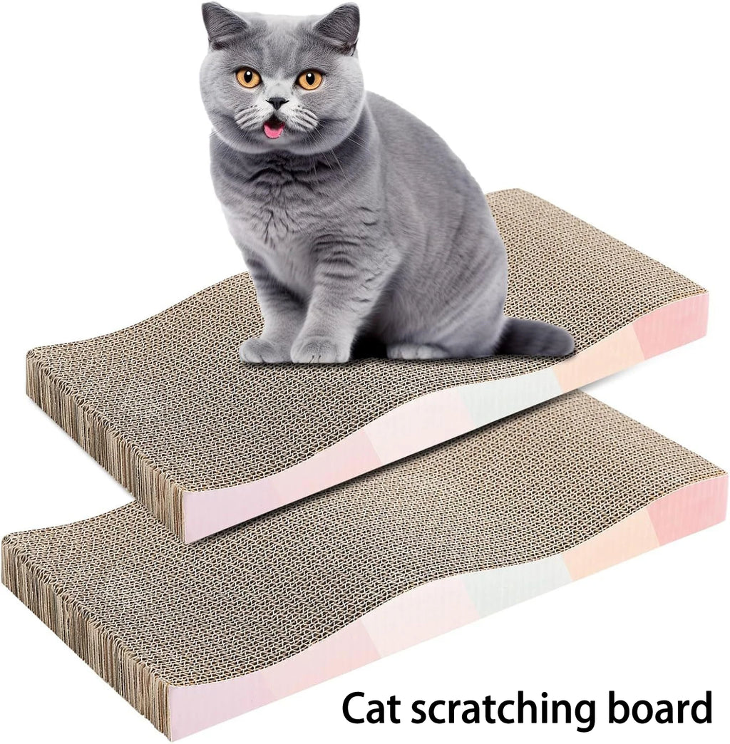 Griffoir en carton pour chat — formes originales, carton ondulé