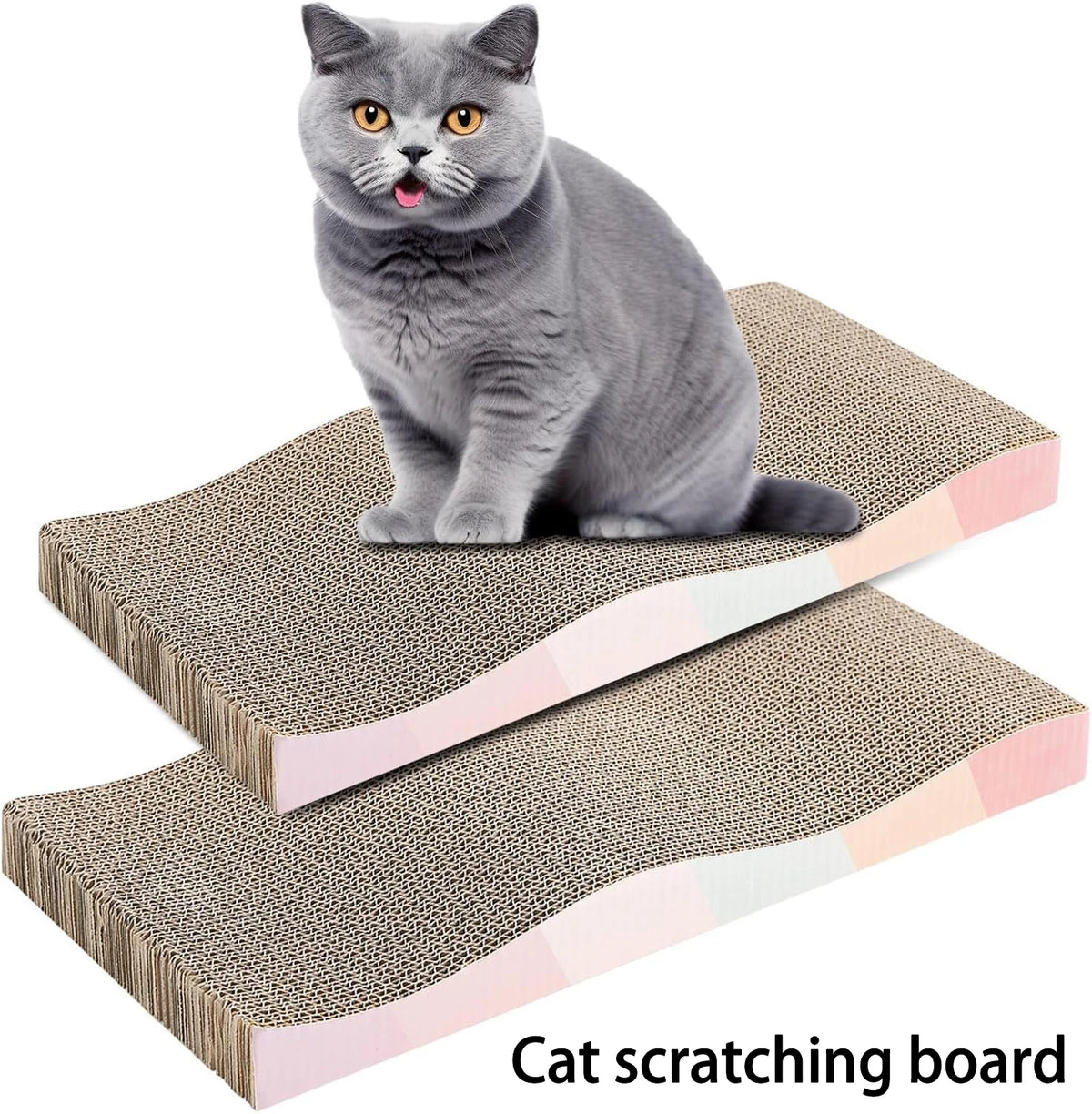 Griffoir en carton pour chat — formes originales, carton ondulé