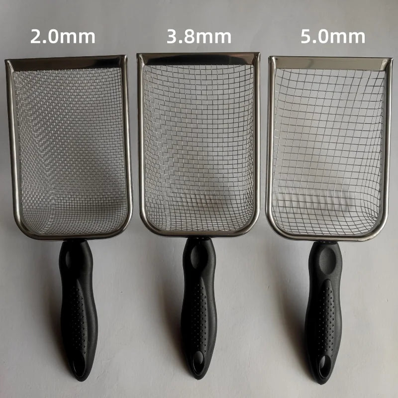 Pelle à litière pour chat en inox à mailles fines — de 2 à 5 mm – photo 10