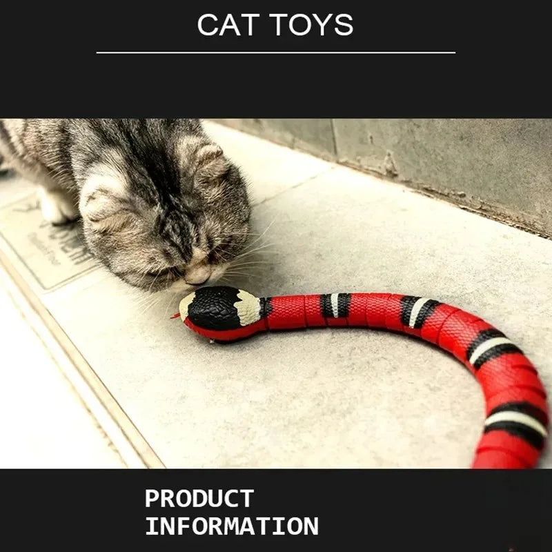 Jouet serpent interactif pour chat — rechargeable – photo 5