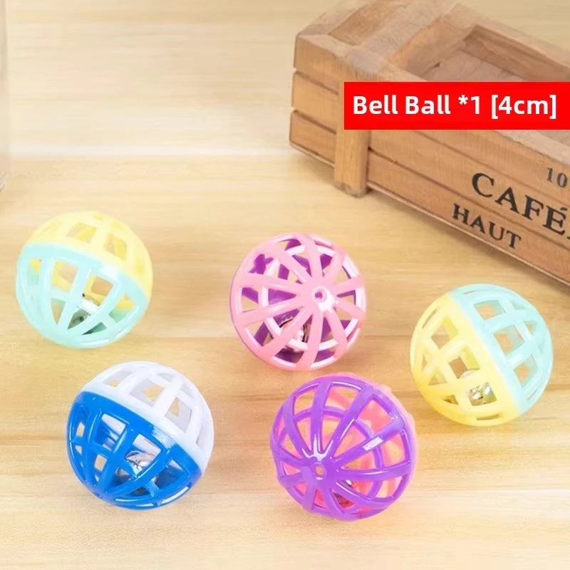 Jouet puzzle pour chat en feutre — boîte à balles d'activité – photo 5