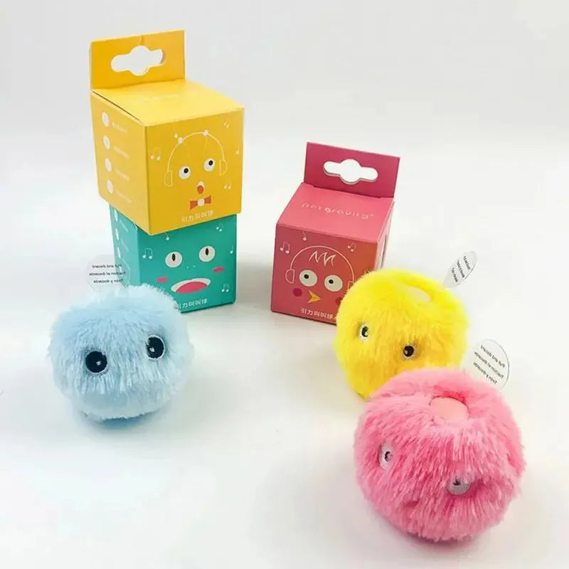 Balle sonore pour chat — chant d'oiseau, grenouille ou grillon – photo 2