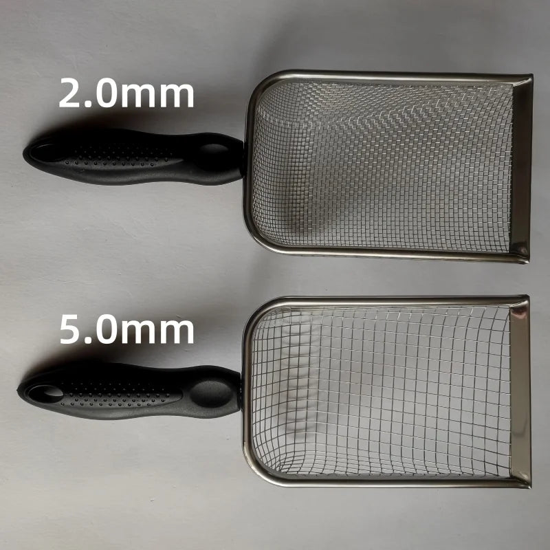 Pelle à litière pour chat en inox à mailles fines — de 2 à 5 mm – photo 13