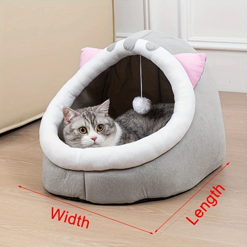 Panier pour chat douillet et respirant — lit maison S, M ou L – photo 6