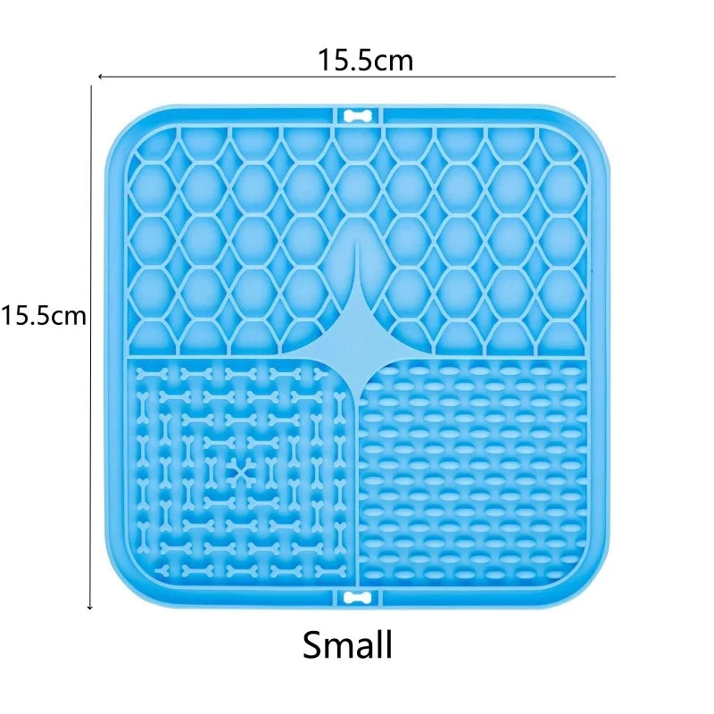 Tapis à lécher pour chat — assiette anti-glouton pour pâtée et yaourt – photo 8