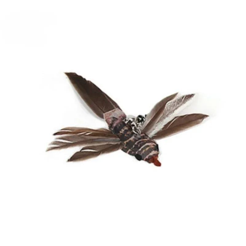 Recharges pour canne à chat — plumes, oiseaux, vers à grelot, balles – photo 66