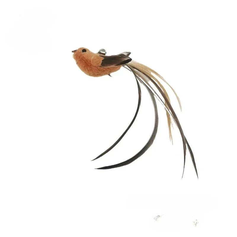 Recharges pour canne à chat — plumes, oiseaux, vers à grelot, balles – photo 84