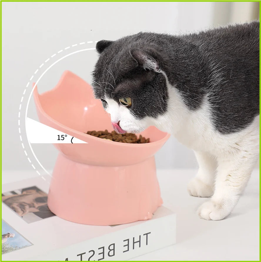 Gamelle surélevée pour chat à oreilles — anti-renversement – photo 2