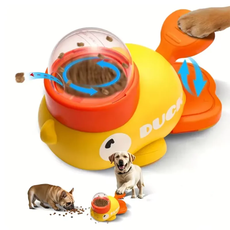 Distributeur de friandises pour chat canard — jouet d'éveil – photo 5