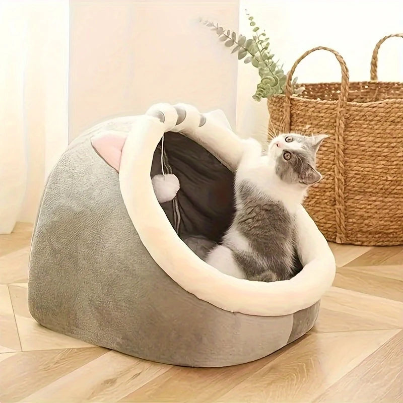 Panier pour chat douillet et respirant — lit maison S, M ou L – photo 4