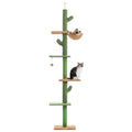 Arbre à chat cactus 5 niveaux sol-plafond — hamac et griffoir – photo 7