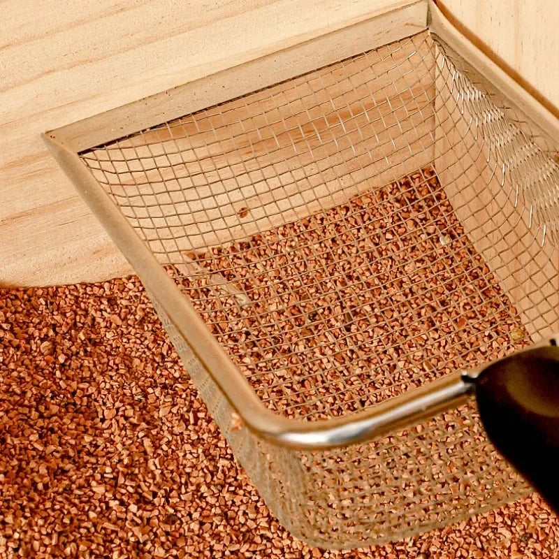 Pelle à litière pour chat en inox à mailles fines — de 2 à 5 mm – photo 5