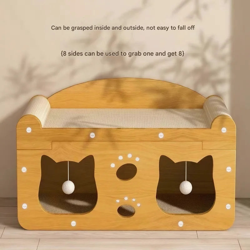 Griffoir pour chat 2 en 1 vertical et horizontal — 5 coloris